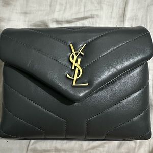 YSL toy Lou quilted Y Leather bag